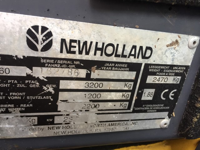 11168236 - New Holland LS160 Skidsteer