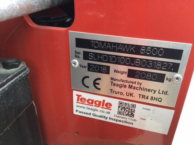 31166729 - Teagle 8500 Bale Chopper