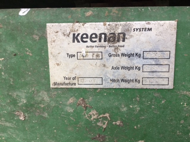 31170502 - Keenan MF140 Feeder