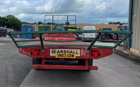 41173364 - Marshall Trailers BC25 Bale Trailer