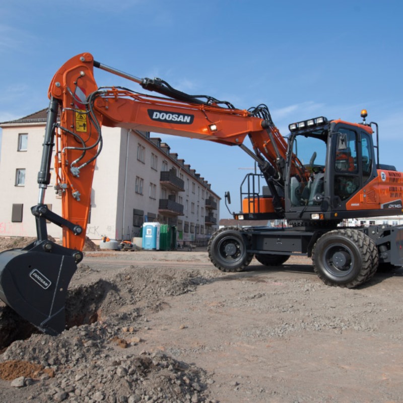 Doosan Wheel Excavator