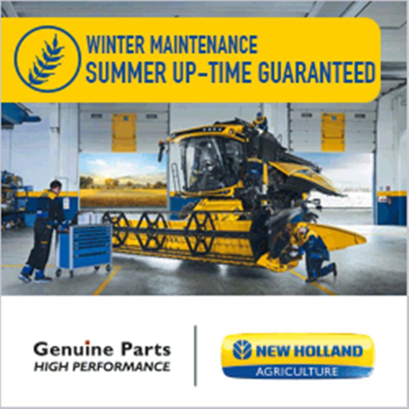New Holland Combine Winter Servicing 2019