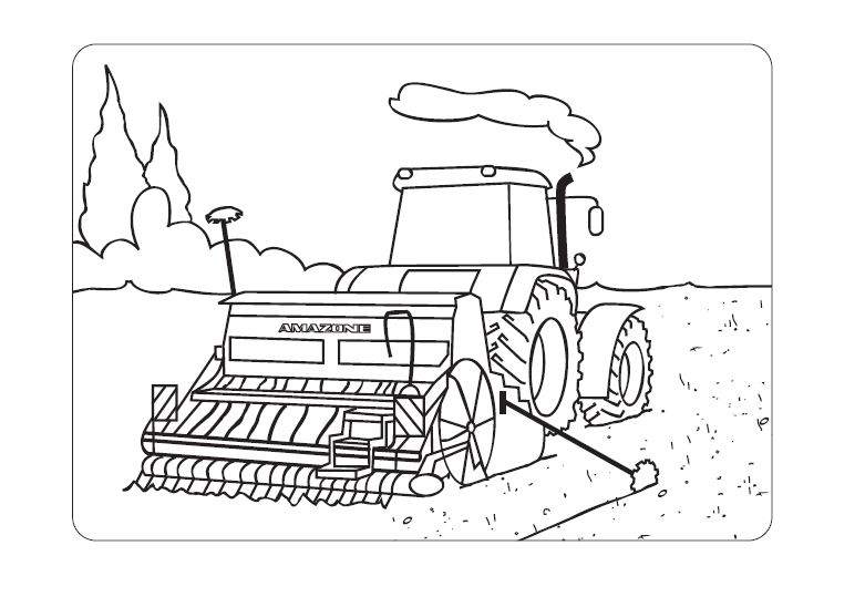 Amazone colouring sheet