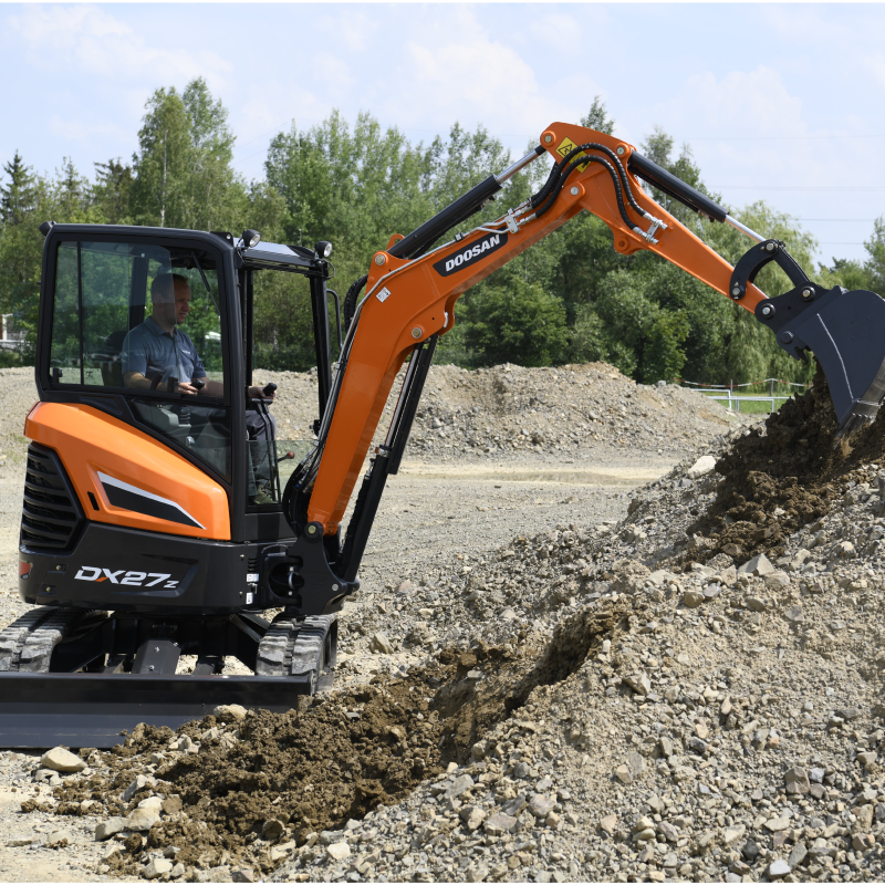 Doosan DX27z Mini-Excavator