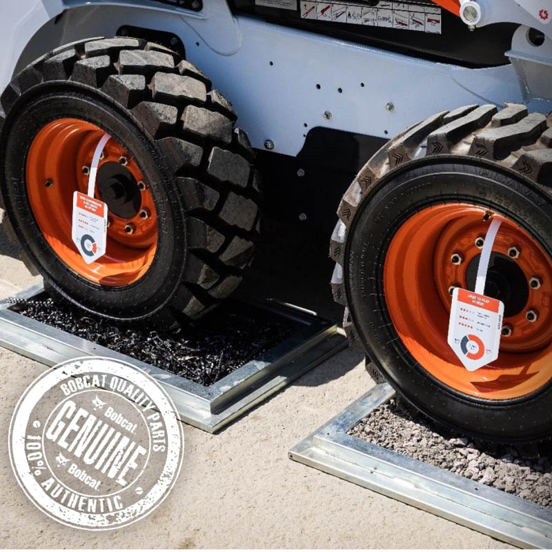10% off Bobcat tyres and rims