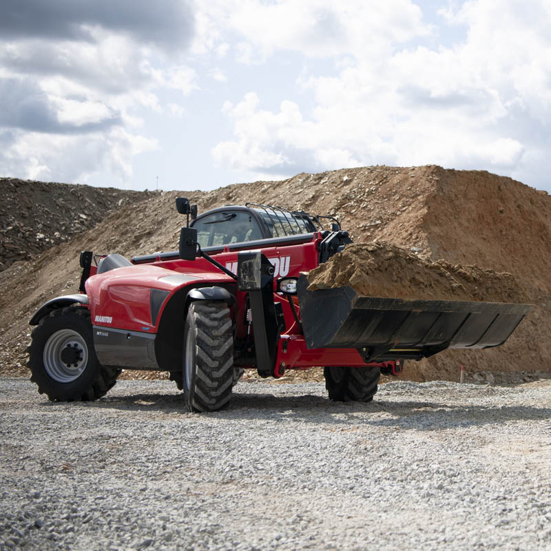 Manitou construction telehandlers from Lloyd Ltd