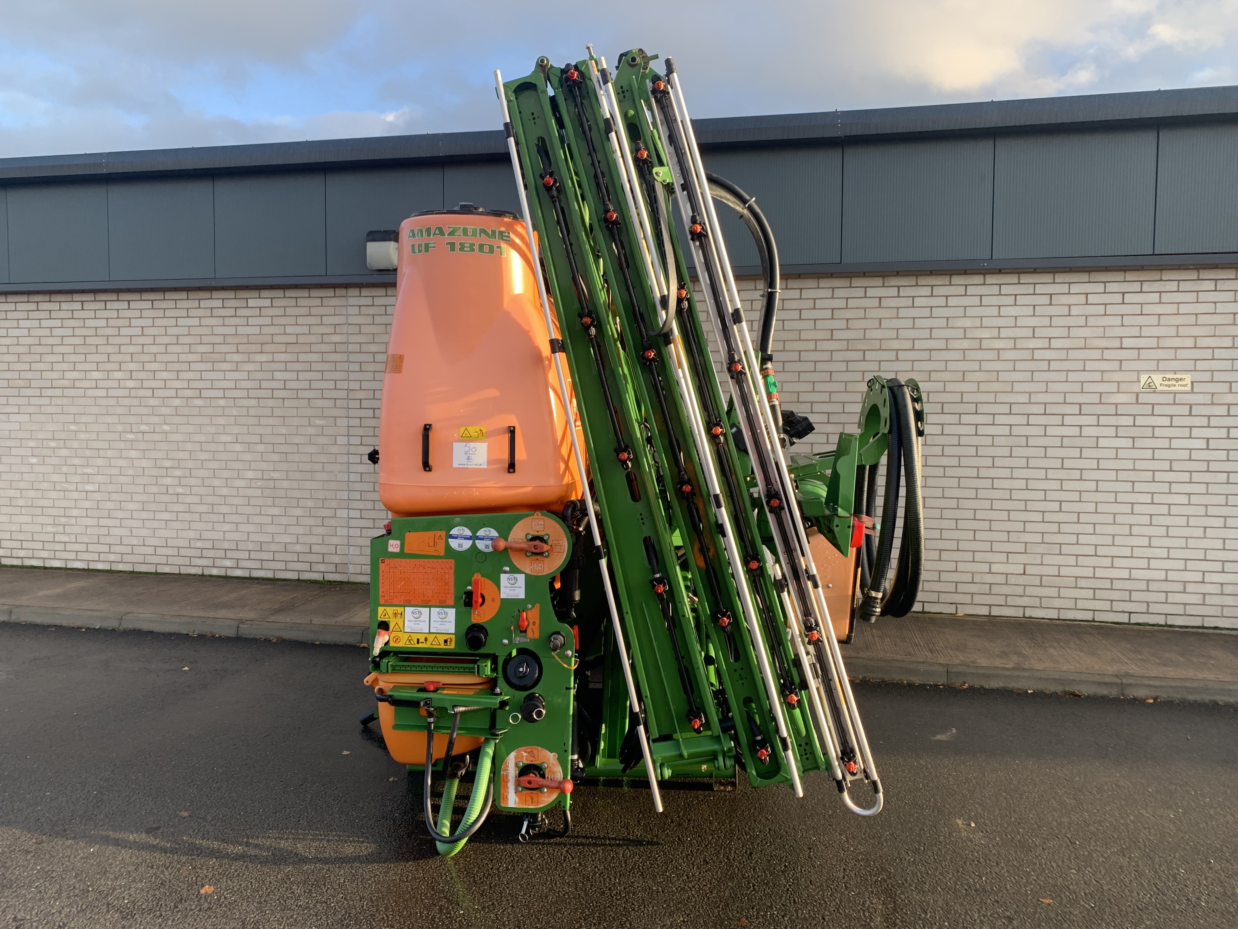 2014 Amazone UF1801 & FT1001