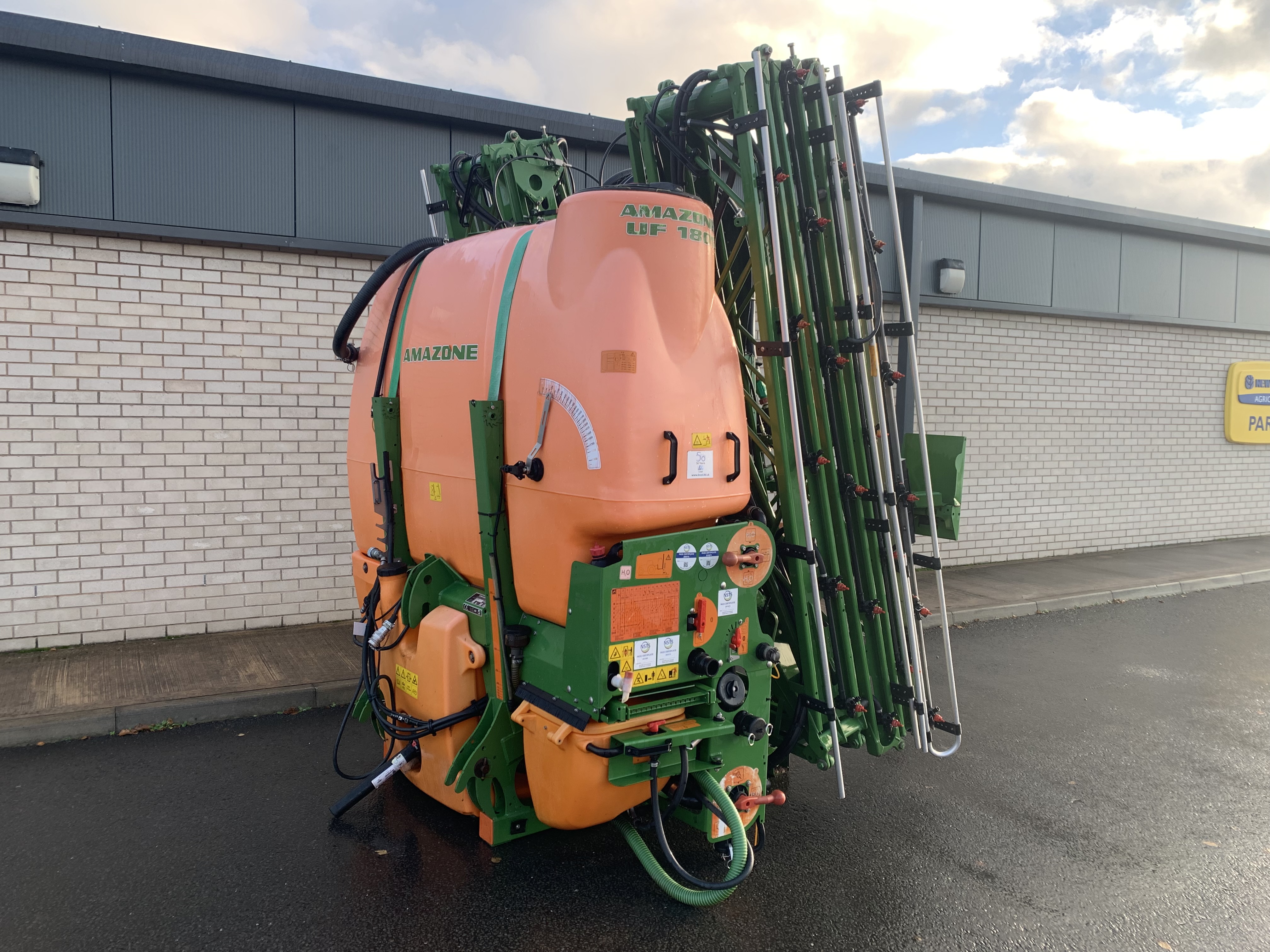 2014 Amazone UF1801 & FT1001