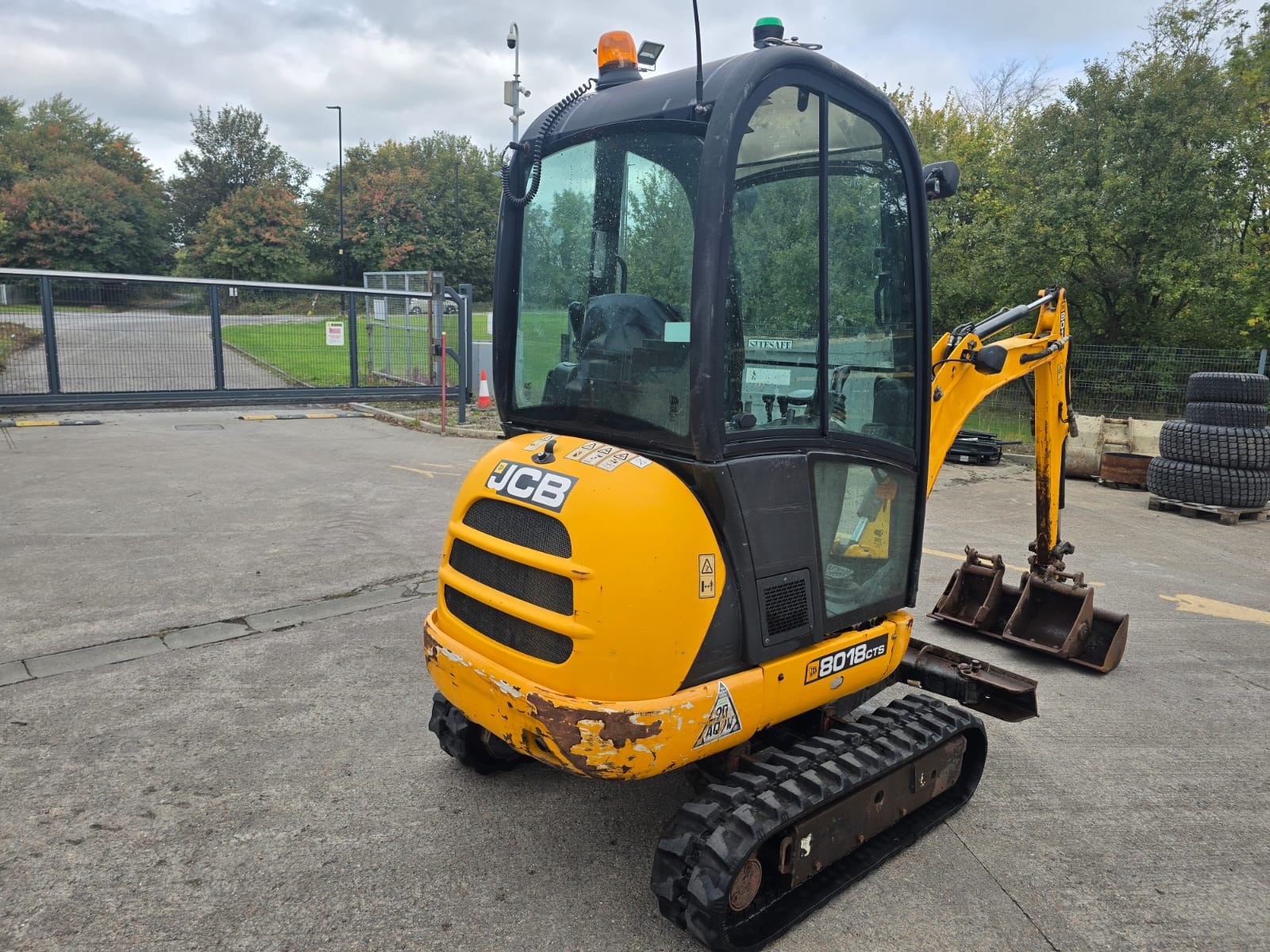 2017 JCB 8018 Excavator